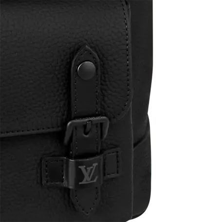 Balo Louis Vuitton Christopher Slim Taurillon M58644 - Ảnh 5