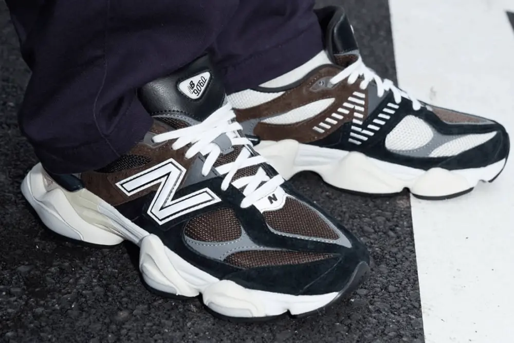 Giày New Balance 9060 'Brown Black' U9060BRN - Ảnh 5