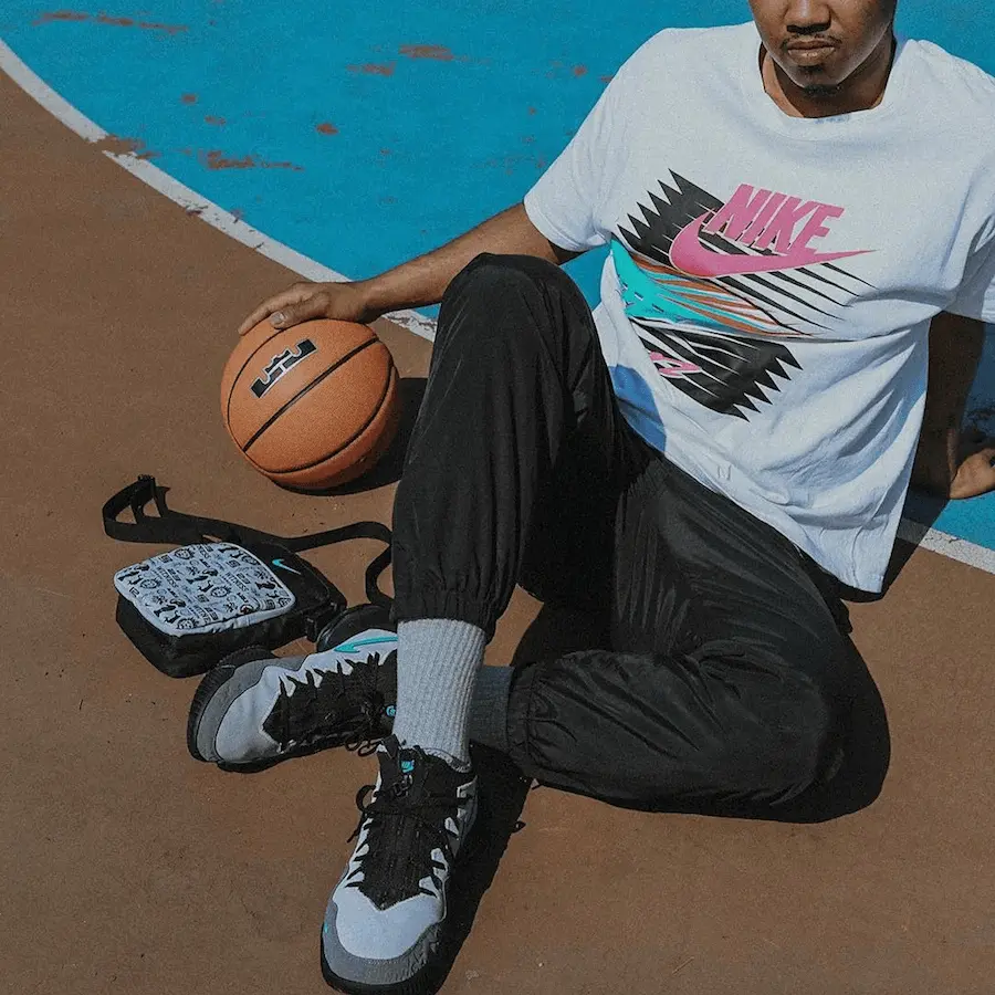 Giày Nike Atmos x LeBron 16 Low 'Clear Jade' CD9471-003 - Ảnh 5