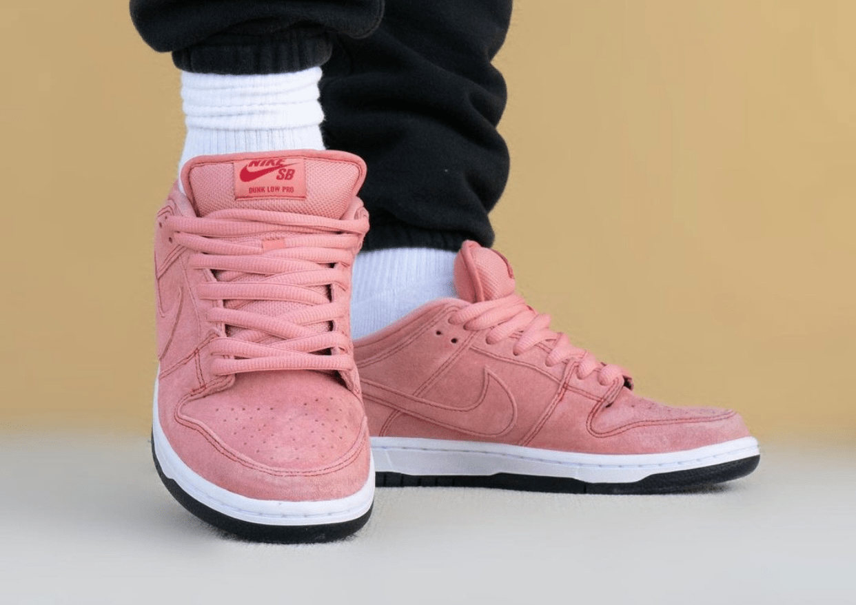 Giày Nike SB Dunk Low SB 'Pink Pig' CV1655-600 - Ảnh 3