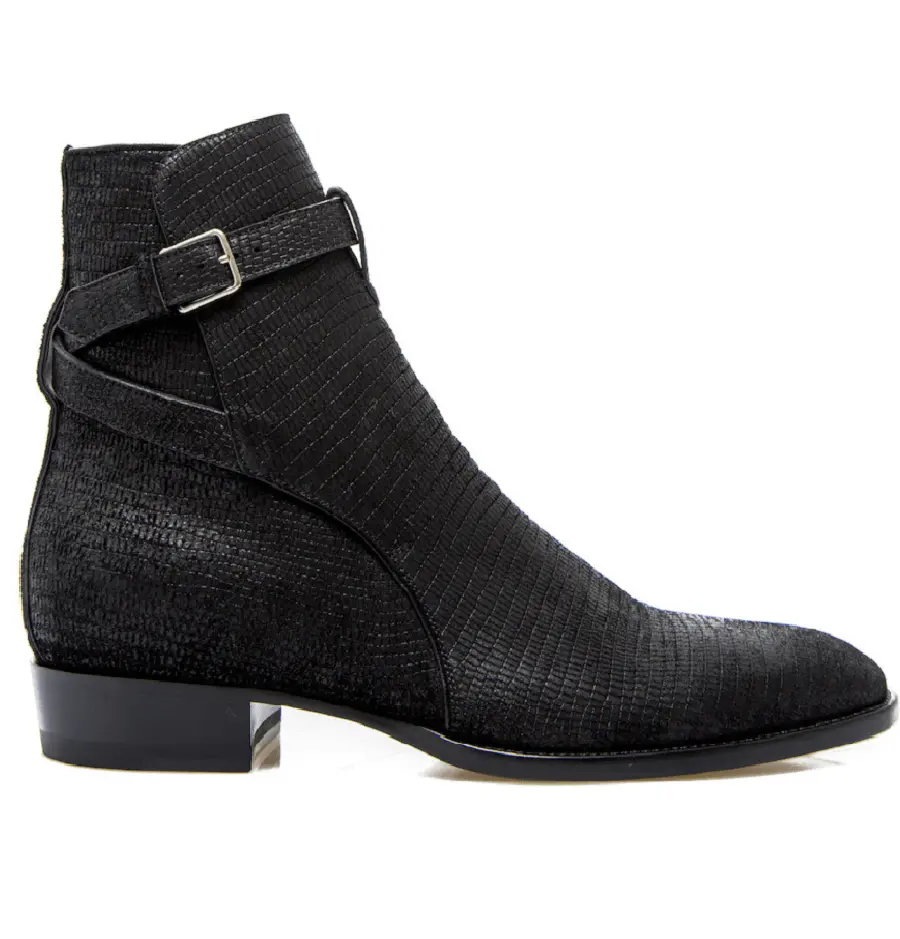 Giày Saint Laurent Low Boot Wyatt 30 'Black' 630482-1YO00-1000