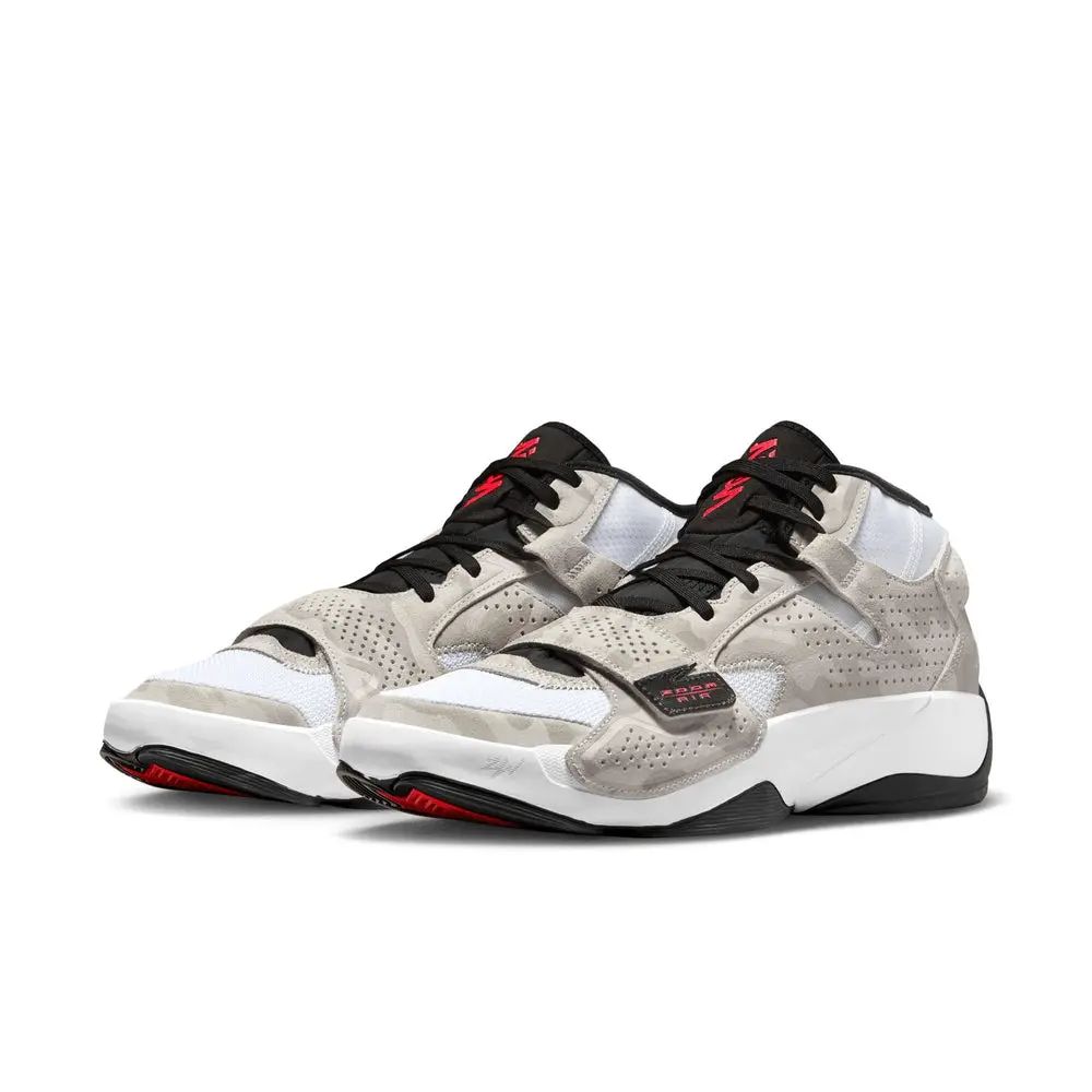 Alternative view of Giày Nike Jordan Zion 2 Photon Dust Flash Crimson FJ1213-106