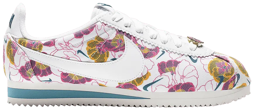 Giày Nike Cortez 'White Floral' AV1338-100