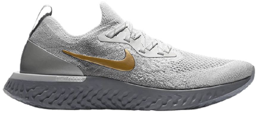 Giày Nike Wmns Epic React Flyknit Premium 'Vast Grey Gold' AV3048-070