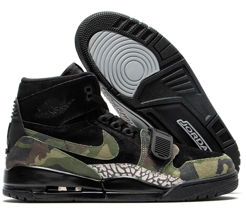 Giày Nike Jordan Legacy 312 'Black Camo Green' AV3922-003 - Ảnh 5