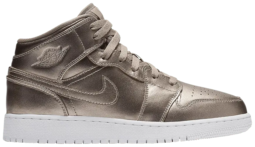 Giày Nike Air Jordan 1 Mid SE GS 'Sepia Stone' AV5174-200