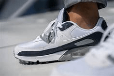 Giày Nike Air Max 90 'White Grey Obsidian' CT4352-100 - Ảnh 6