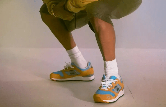 Giày Asics x Awake NY Gel-Lyte III 'Della Robbia Blue' 1201A568-400 - Ảnh 6