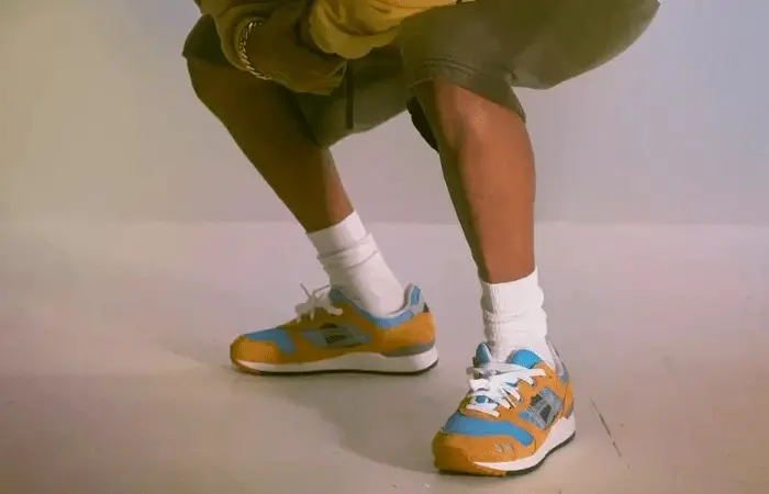 Giày Asics x Awake NY Gel-Lyte III 'Della Robbia Blue' 1201A568-400 - Ảnh 6