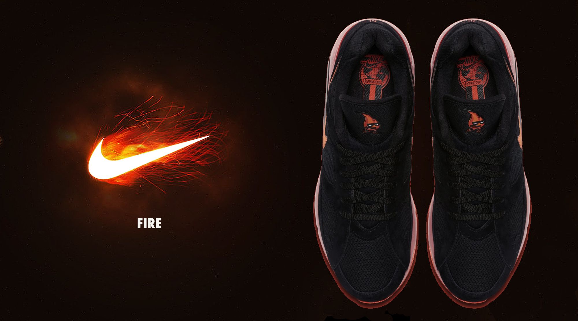 Giày Nike Air Max 180 'Fire and Ice' AV3734-001 - Ảnh 6