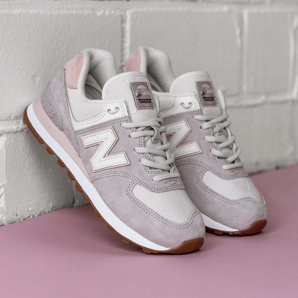 Giày New Balance Wmns 574 'Pink' WL574SAX - Ảnh 2