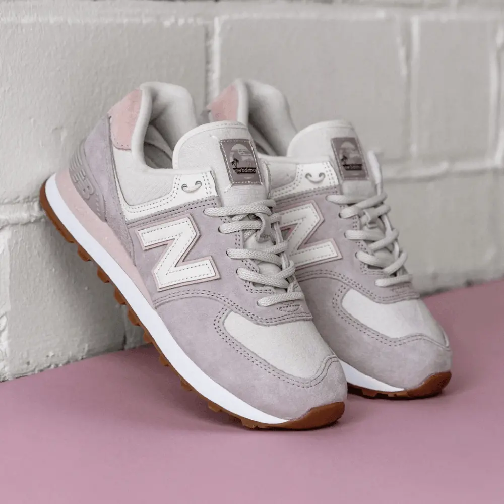 Alternative view of Giày New Balance Wmns 574 'Pink' WL574SAX