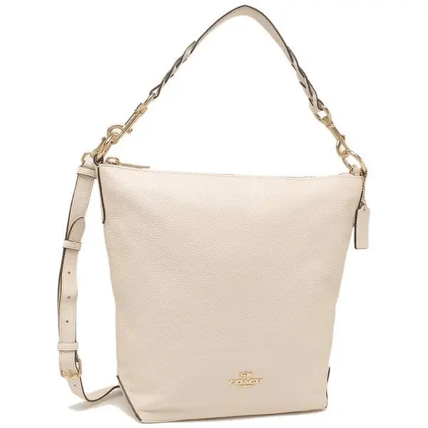 Túi Coach Abbey Duffel Shoulder Bag 'Chalk White' F31507 IMCHK - Ảnh 3