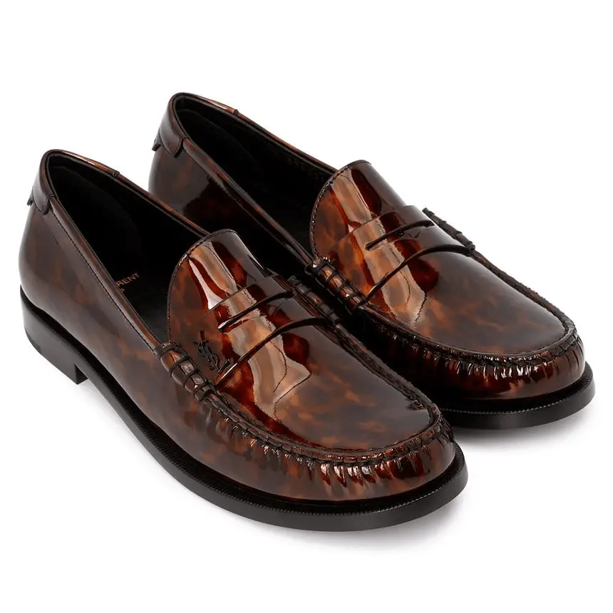 Alternative view of Giày Saint Laurent Le Loafer 'Tortoise Shell' 670231AAARV2094