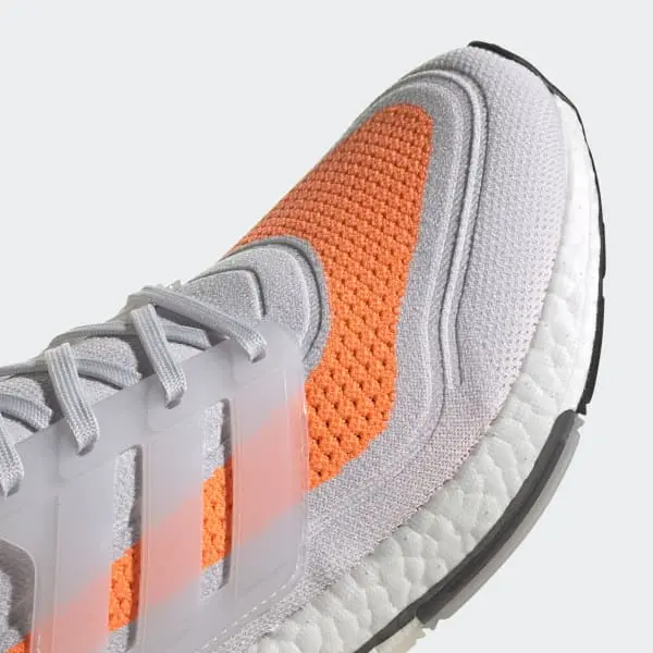 Giày Adidas UltraBoost 21 'Grey Screaming Orange' FY0375 - Ảnh 4