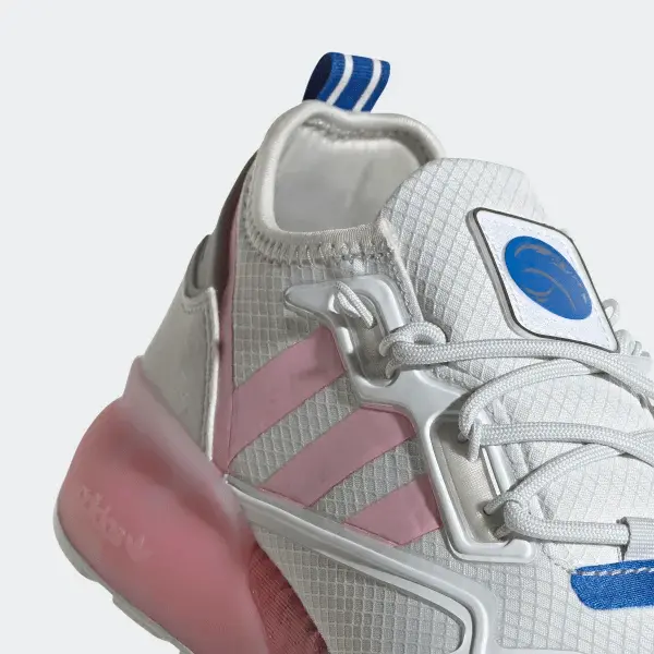 Giày Adidas Wmns ZX 2K Boost White True Pink FZ3900 - Ảnh 5