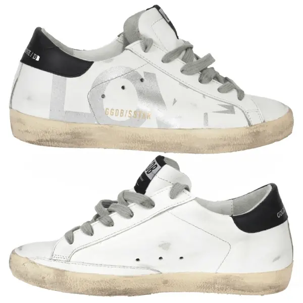 Giày Golden Goose Superstar 'White Black' G34WS590-O51 - Ảnh 4