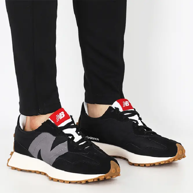 Giày New Balance 327 ‘Black Castlerock’ MS327STC - Ảnh 4