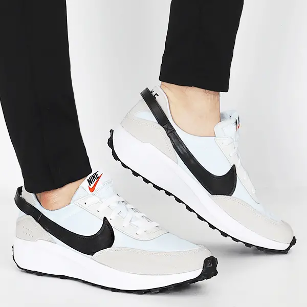 Alternative view of Giày Nike Waffle Debut "White Blue" DH9522-103