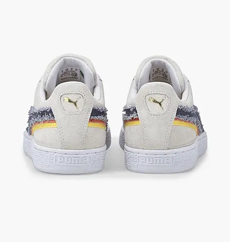Giày Puma Suede ‘White Peacoat’ 383798-01 - Ảnh 6