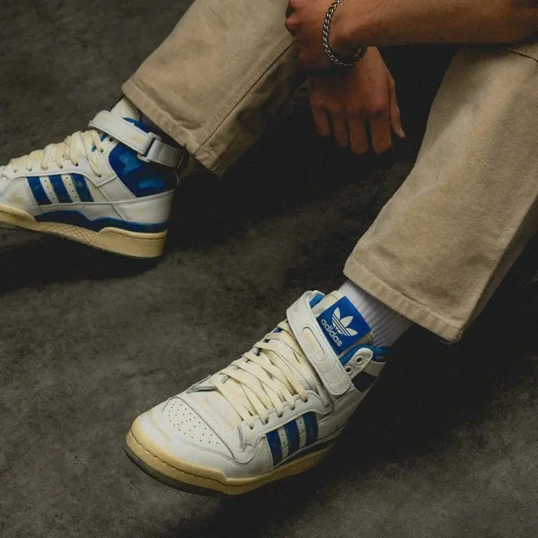 Giày adidas Forum 84 Hi AEC 'White Blue' GZ6467 - Ảnh 3