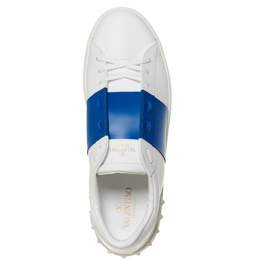 Giày Valentino Open Sneaker White Sky Blue VY2S0830BLU46P - Ảnh 2