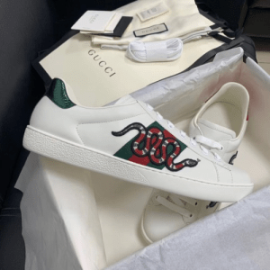 Alternative view of Giày Gucci Ace Embroidered 'Snake' 456230-02JP0-9064