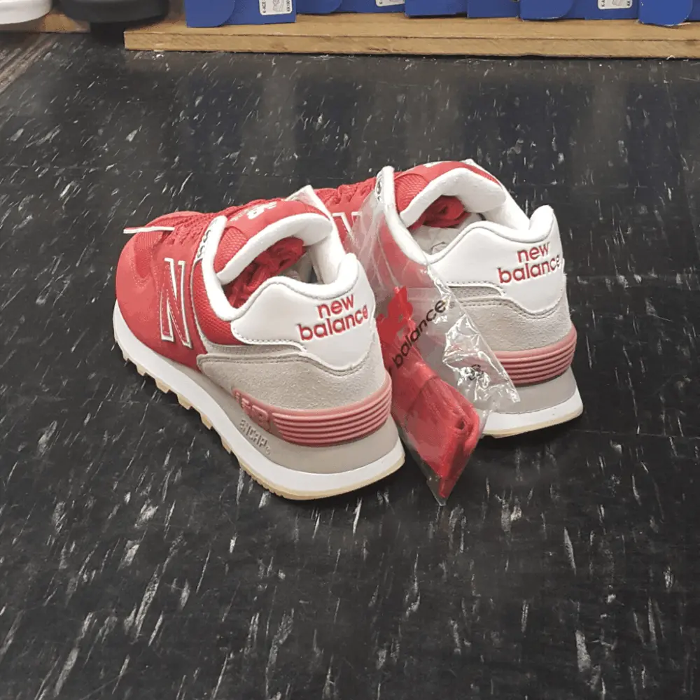 Giày New Balance 574 'Red White' WL574TAD - Ảnh 5