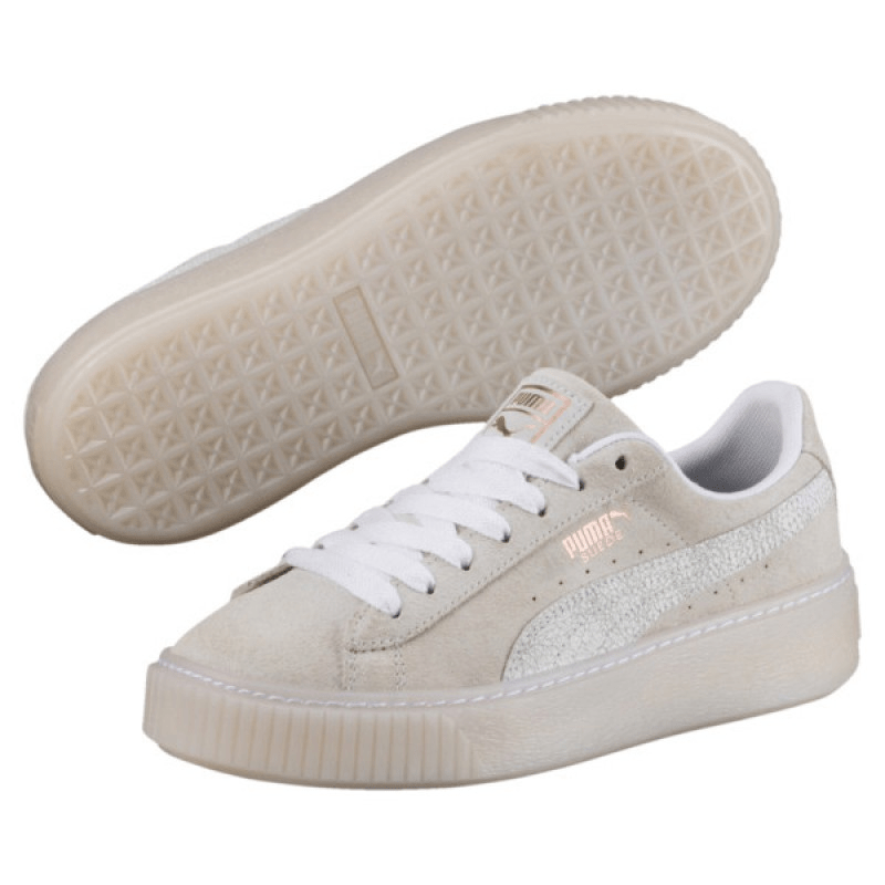 Giày Puma Suede Platform Artica Wmns 'White' 366694-01 - Ảnh 4