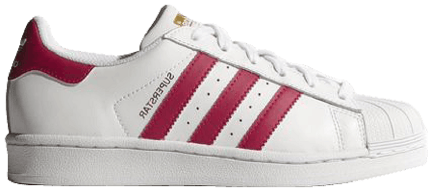 Giày Adidas Superstar J 'White Pink Buzz' B23644