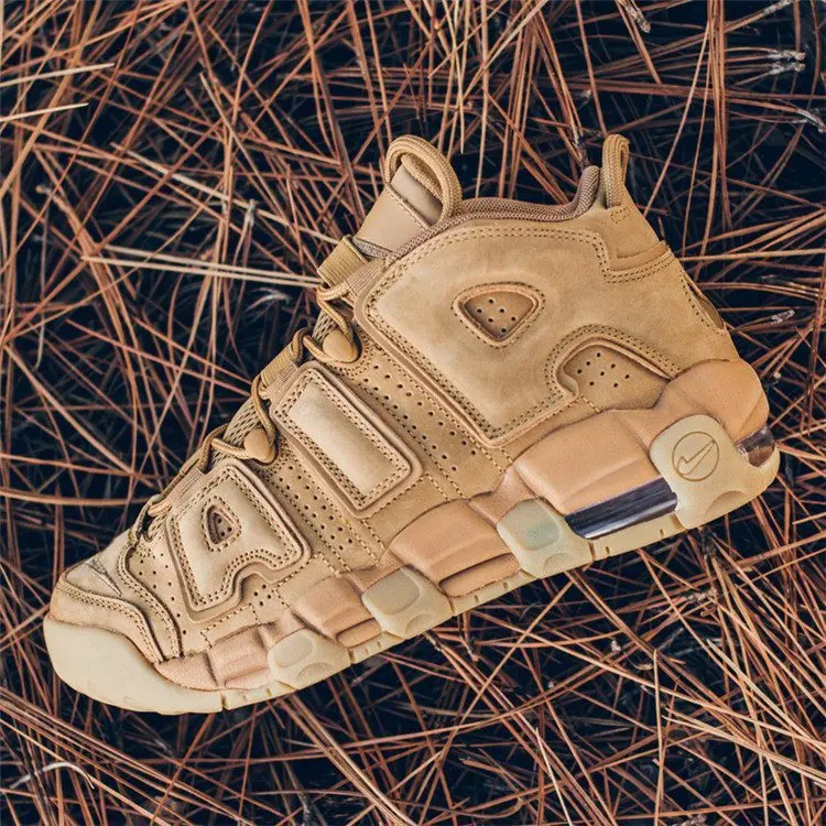 Alternative view of Giày Nike Air More Uptempo Flax (GS) 922845-200