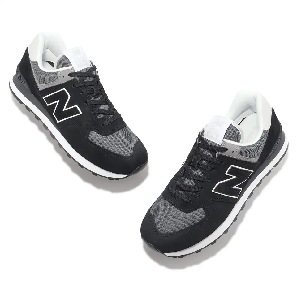Giày New Balance 574 'Black Grey' U574BS2 - Ảnh 4