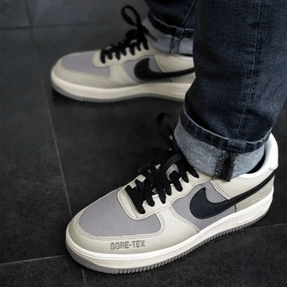 Giày Nike Air Force 1 Low Gore Tex 'Olive Black' DO2760-206 - Ảnh 3