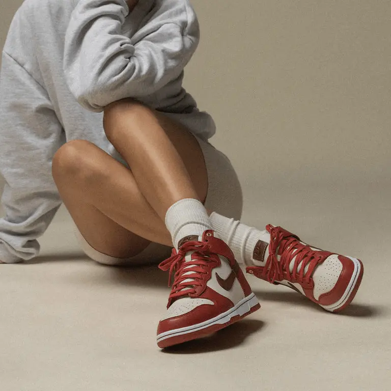 Giày Nike Dunk High LXX 'Cinnabar' DX0346-600 - Ảnh 3
