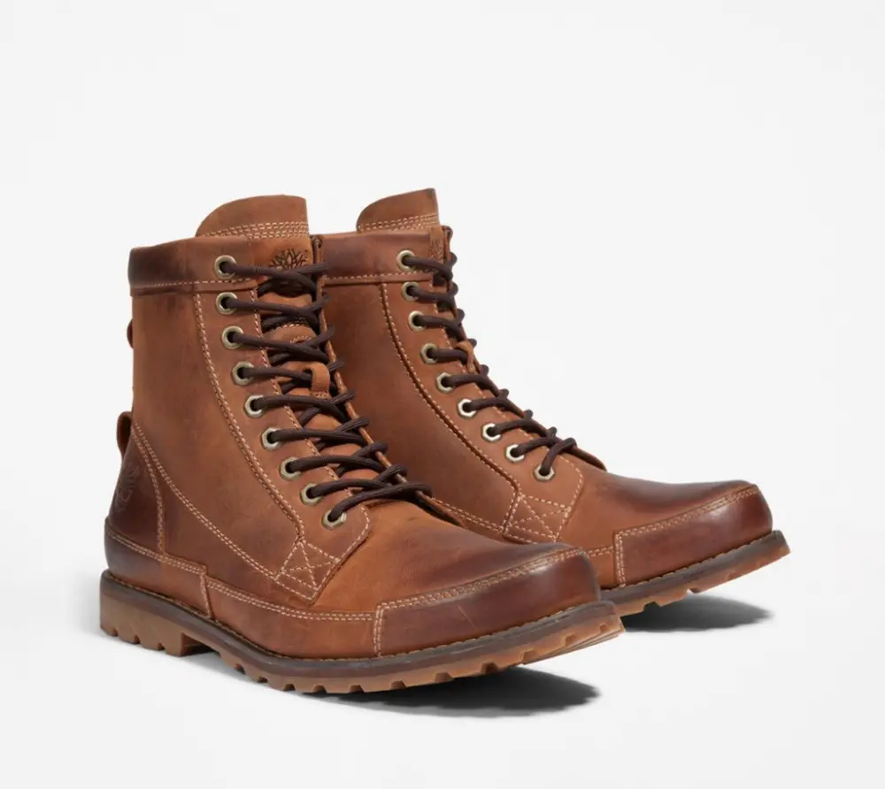 Giày Timberland Earthkeepers Leather 'Brown' 15551210 - Ảnh 6
