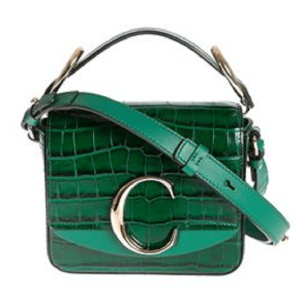 Túi Chloe Mini C Bag In Woodsy Green CHC19-US193A87-3H0
