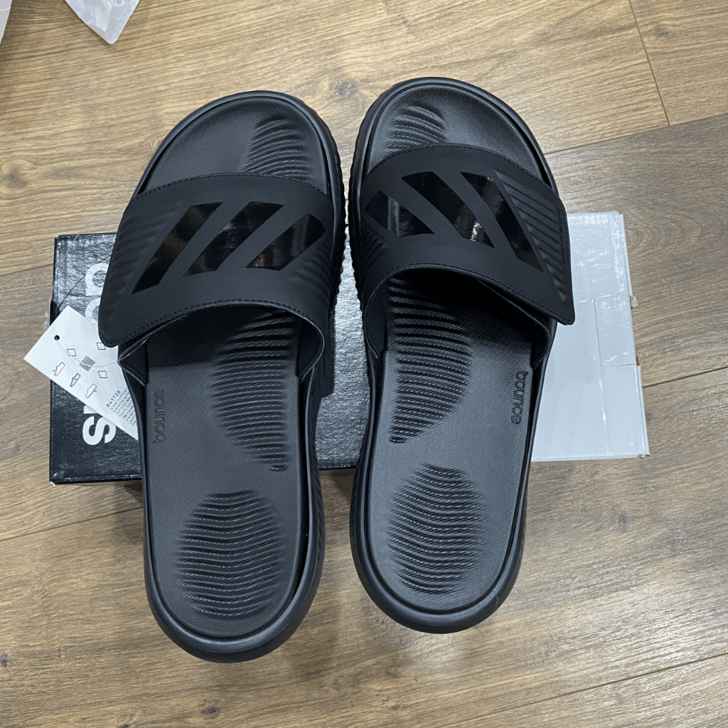 Dép Adidas Alphabounce Slide 'Black' B41720 - Ảnh 8