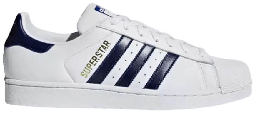 Giày Adidas Superstar 'White Royal' B41996
