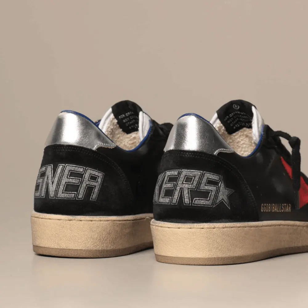 Giày Golden Goose Ball Star Black GMF00117-F000628-90208 - Ảnh 3