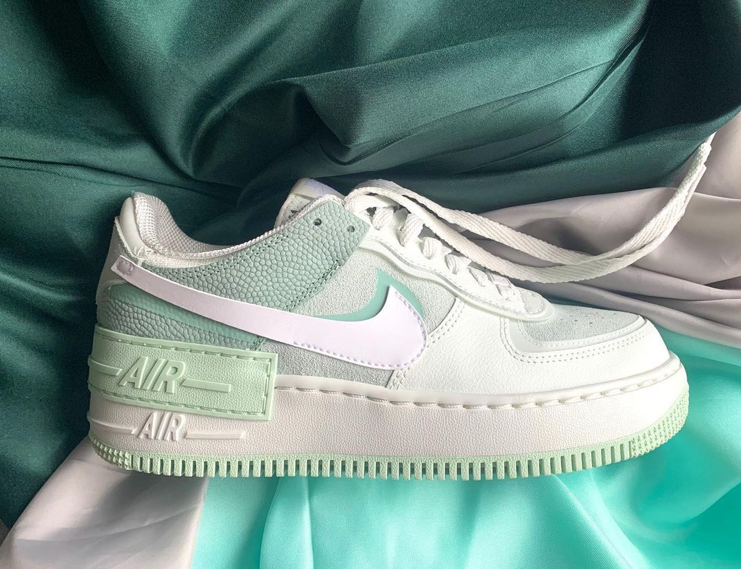 Giày Nike Wmns Air Force 1 Shadow 'Spruce Aura' CW2655-001 - Ảnh 6