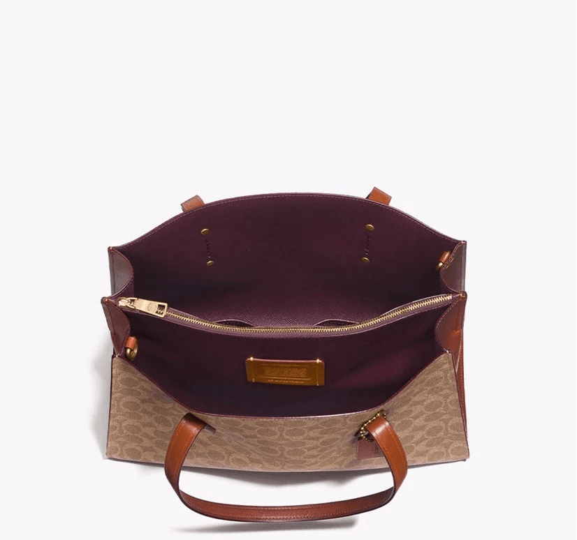 Túi Coach Charlie Carryall 35 Rust 31210 B4RU - Ảnh 3