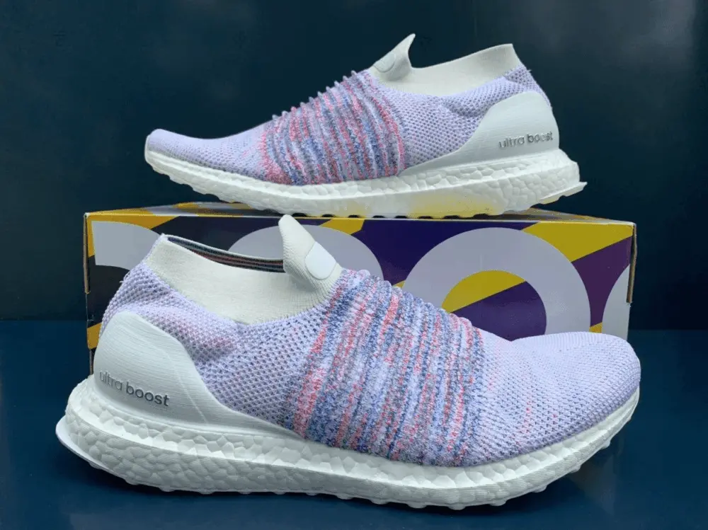 Giày Adidas UltraBoost Laceless 'White Multi-Color' B37686 - Ảnh 7