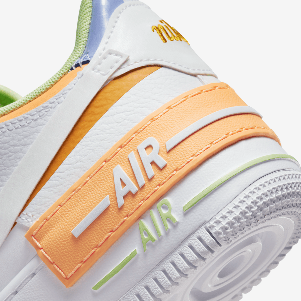 Giày Nike Air Force 1 Low Shadow 'White Peach Cream Lime' DX3718-100 - Ảnh 6