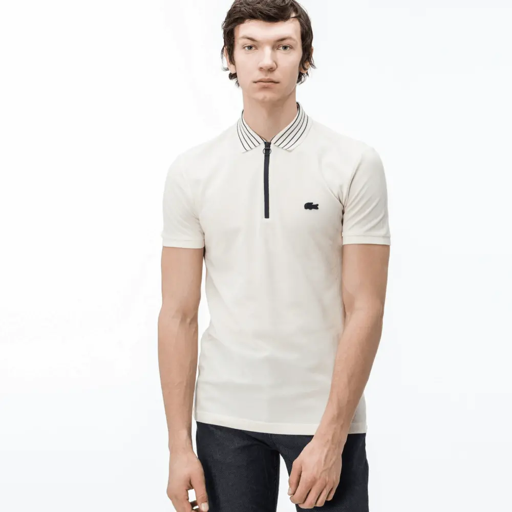Áo Lacoste Erkek Slim Fit Pembe Polo PH9400-D9D - Ảnh 3