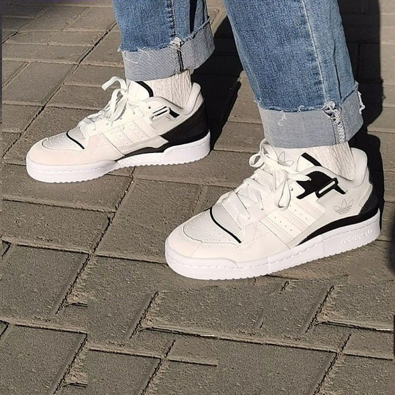 Giày Adidas Forum Exhibit Low 'Off White Black' H01914 - Ảnh 5