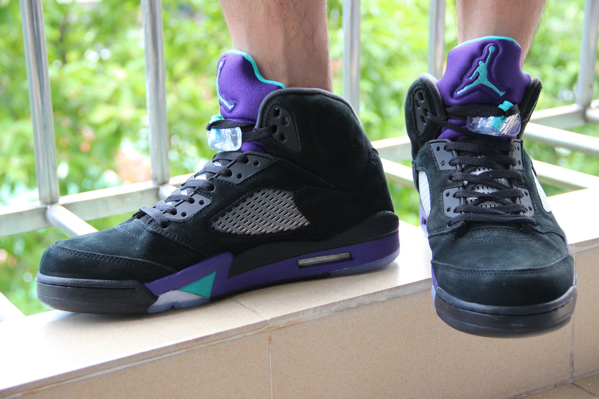 Giày Air Jordan 5 Retro 'Black Grape' 136027-007 - Ảnh 5