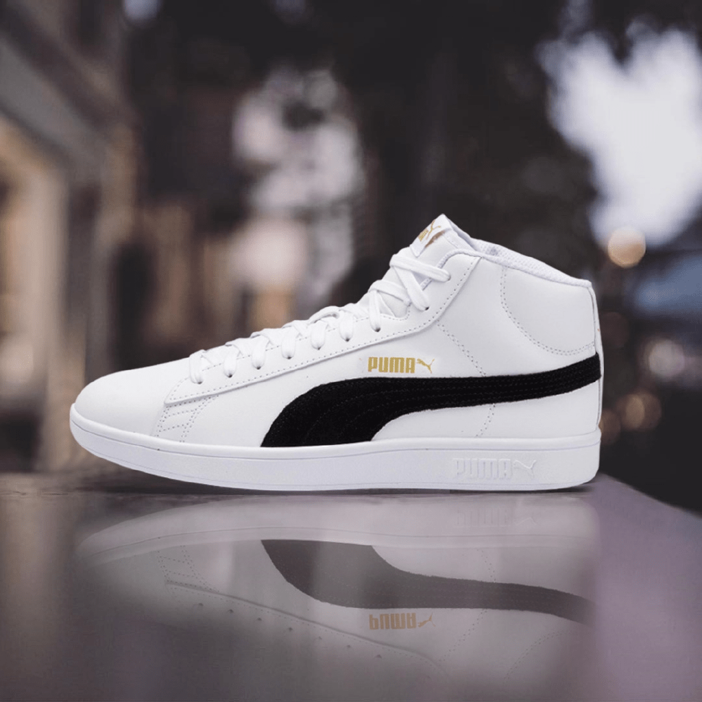 Giày Puma Smash V2 Mid L 'White' 366924-05 - Ảnh 5