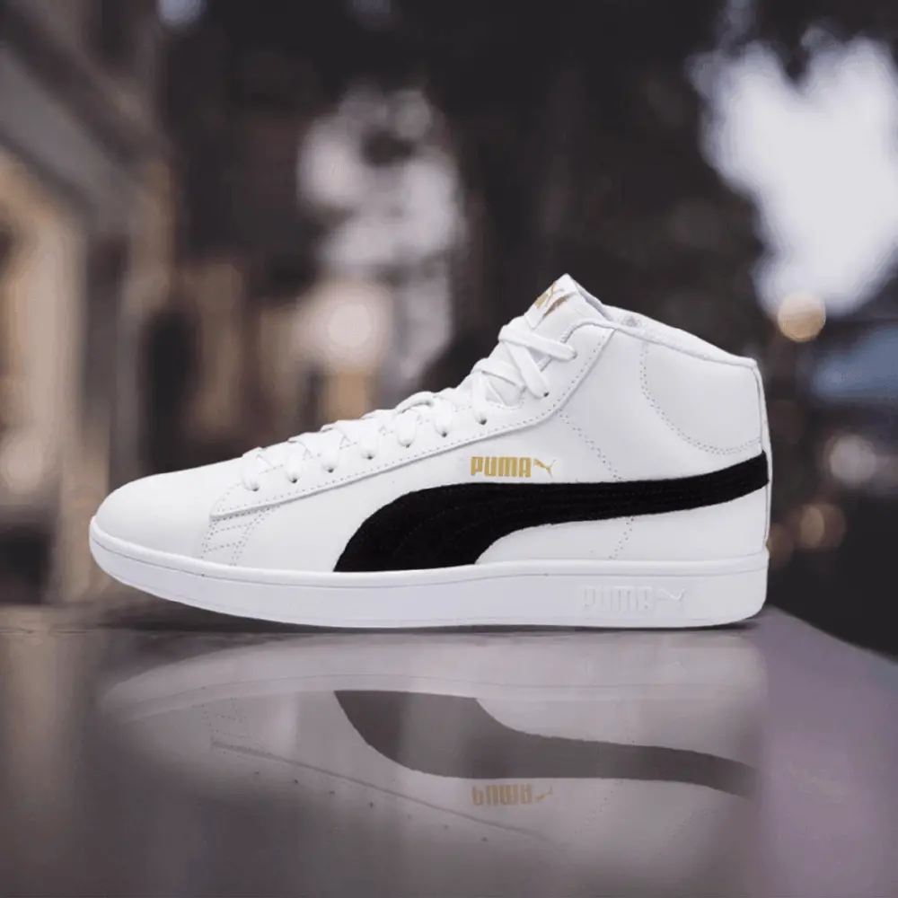 Giày Puma Smash V2 Mid L 'White' 366924-05 - Ảnh 5