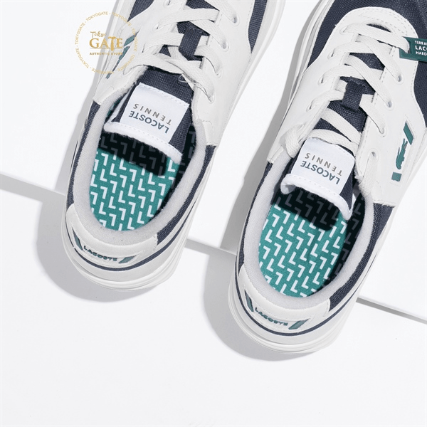 Giày Lacoste Men's G80 Og Leather And Textile Sneakers 739SMA0085-1Y4 - Ảnh 3