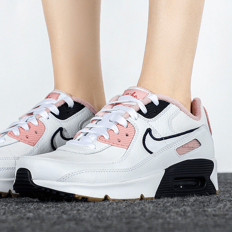 Giày Nike Air Max 90 LTR SE Older Kids' Shoes 'White Pink Glaze' DB0472-100 - Ảnh 2